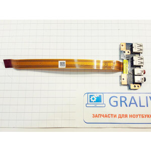 Плата расширения USB + Audio с шлейфом ноутбука Sony PCG-71615V VPCCB 1P-1113200-8011