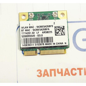 Wi-Fi модуль ноутбука Sony SVE15, PCG-71615V VPCCB Atheros AR5B225