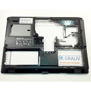 Нижняя часть корпуса ноутбука Asus X50z, X50, F5, 13GN1AP011