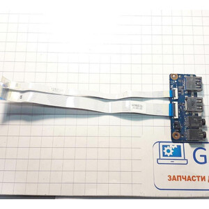 Плата расширения с Аудио и USB разъёмы ноутбука Dexp W650SB, DNS W650, 6-71-W6508-D07