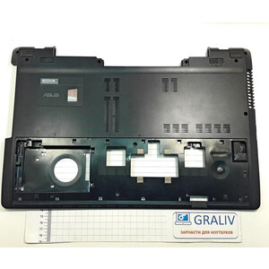 Нижняя часть корпуса. поддон ноутбука Asus X75V, A75, F75, R75, X75 серии, 13GNDo1AP021-1