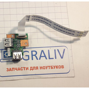 Доп. плата с разьемами USB ноутбука Fujitsu Siens AMILO Pro V8210, 55.4P503.001G