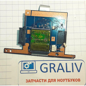 Доп. плата картридер + dvd ноутбука Acer 4810T, 4410, 48.4CQ04.01M