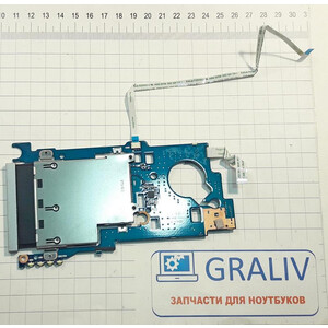 Доп. плата с картридером, Card Reader ноутбука HP Etebook 8460P, 6050A2398801