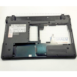 Нижняя часть корпуса, поддон ноутбука MSI CX640, MS-16Y1, 13N0-Y2A0831