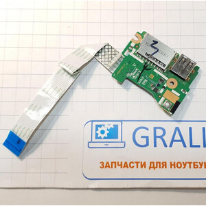 Доп. плата (картридер, usb, кнопка включения) ноутбука Acer ES1-521, LS-D121P