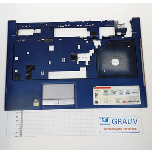 Верхняя часть корпуса, палмрест ноутбука Packard bell TR82 MS2267, 39.4FA01.XXX