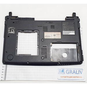 Нижняя часть корпуса, поддон ноутбука Packard Bell LS-FU-001