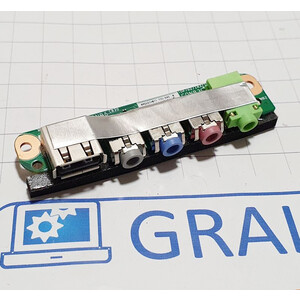 Доп. плата с разьемами usb, audio ноутбука MSI GT683 MS-16F2, 11BK033328