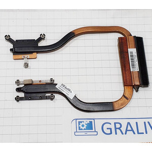 Радиатор системы охлаждения, термотрубка ноутбука HP 15-N, 739540-001