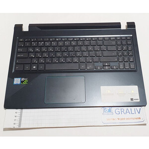 Верхняя часть корпуса, палмрест ноутбука Asus A560U, 13NB0IP1AP0431