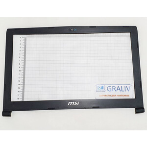 Рамка матрицы ноутбука MSI GL62, E2P-6J3B212-TA2