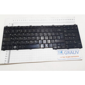 Клавиатура ноутбука Toshiba L500 L550 A500 F501 P505, PK130742A11