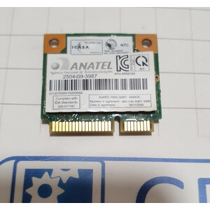 Wi-Fi модуль для ноутбуков Anatel 4104A-AR5B195, AR5B195