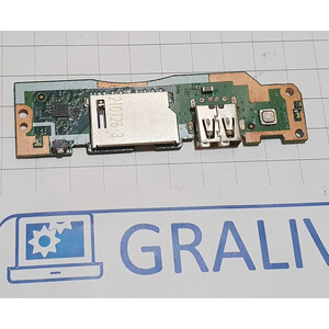 Доп. плата usb, cardreader, кнопка старта ноутбука Lenovo IdeaPad 3-14ALC6, PK34300MD00