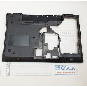 Нижняя часть корпуса, поддон ноутбука Lenovo G570, G575 (новый)