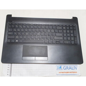 Верхняя часть корпуса, палмрест ноутбука HP 15-db 15-da 15-dr, FA29M000J01