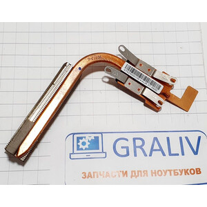 Радиатор системы охлаждения, термотрубка ноутбука Toshiba Satelte A210, A215 AT019000100