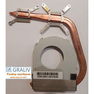 Радиатор системы охлаждения, термотрубка ноутбука Asus X55S, Asus M50 13GNED1AM040