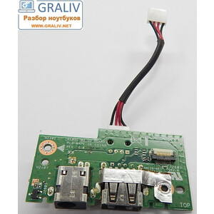 Плата расширения USB, плата включения ноутбука Asus X401U X401U-M3_IO