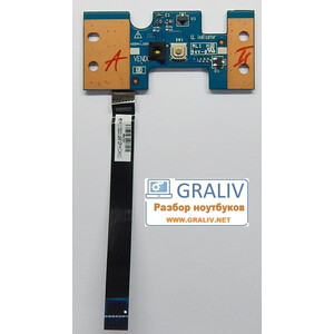 Панель включения включения, кнопка старта ноутбука HP Pavion M6-1000 LS-8712P