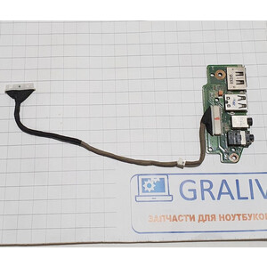 Плата usb, audio ноутбука Asus N61V 69N0FMA10D02-01