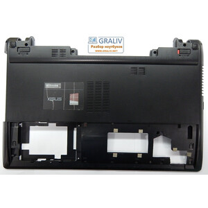 Нижняя часть корпуса, поддон ноутбука Asus X55 X55U 13GNBH2AP032-1 4AXJ3BCJN00