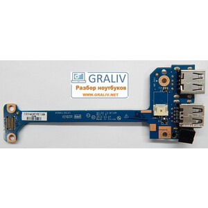 Плата расширения USB ноутбука HP Pavion M6-1000 LS-8714P