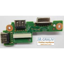 USB плата расширения для ноутбука Dell Inspiron M5010 48.4HH03.001