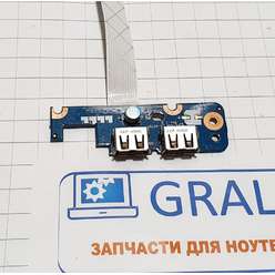Доп. плата с разьемами usb ноутбука Toshiba A350D, A350, A355, LS-4575P