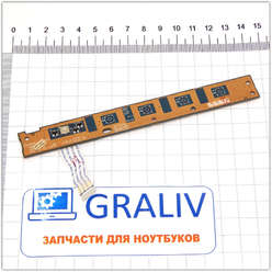 Плата включения, кнопка старта ноутбука Toshiba L500 L505, LS-4971P