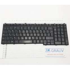 Клавиатура ноутбука Toshiba Satellite A500 F501 P505 L500 L550 6037B0027908