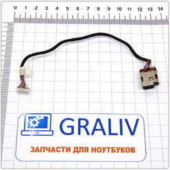 Разъем питания для ноутбука HP G62 CQ62 35070SV00-H59-G