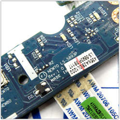 Кнопка старта включения ноутбука Acer Aspire 5251 5551 5741 5252 5552 5742 Packard Bell PEW91 PEW96 TK85 TM80 TM82 TM86, LS-5893P