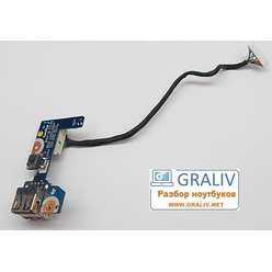 Плата расширения USB, кнопка старта ноутбука Samsung R518 R620 R720 R520 R522 BA92-05473A