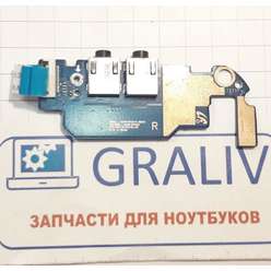 Доп плата с аудио разьемом ноутбука Samsung SF511, BA92-07506A
