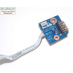 USB плата для ноутбука Lenovo G550 G555 B550 LS-5083P NBX0000HI00