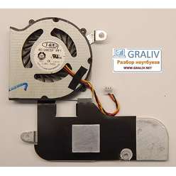Система охлаждения ноутбука MSI U160 4510M05F PF1 E320800