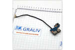 Плата USB с кнопкой включения ноутбука Samsung NP300 NP305 SERIES, BA92-09366A BA92-08350A