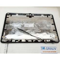 Крышка матрицы ноутбука TOSHIBA L750 L755, ZYE33BLBLC0100