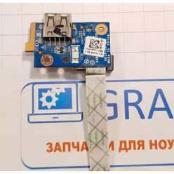 USB плата расширения для ноутбука Dell 3537 3521 075PM1, LS-9102P