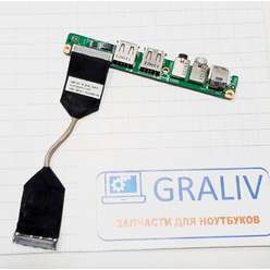 Доп. плата с разьемом питания ноутбука MSI MS-1356, 119K155897