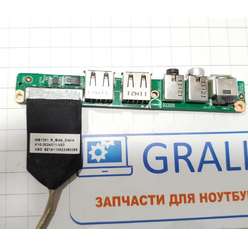 Доп. плата с разьемом питания ноутбука MSI MS-1356, 119K155897