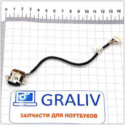 Разъем питания ноутбука HP Pavilion DV6-6000 серии, 50.4RI07.001