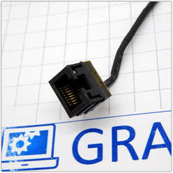 LAN разъем на шлейфе от ноутбука Sony VAIO VGN-NW PCG-7181V  