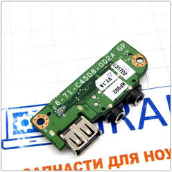 Плата расширения USB портов ноутбука DNS C5500Q (123975) 6-77-C4508-D02A-1