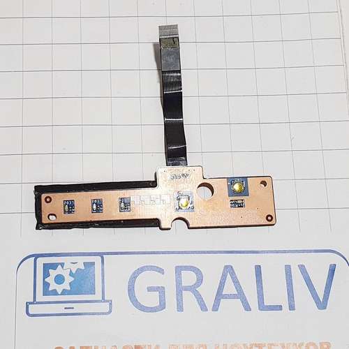 Панель старта, кнопка включения ноутбука Lenovo Y570, LS-6881P