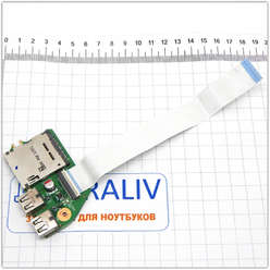 USB плата расширения ноутбука Toshiba Satellite L655 6050A2335001-CARD-A02