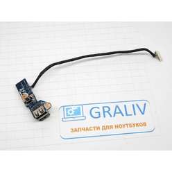 Кнопка включения, USB плата ноутбука Samsung R525 R528 R530 R525 R540 R580 RV508 RV510 BA92-05996A