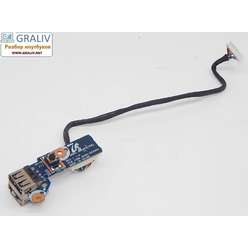 Кнопка включения, USB плата ноутбука Samsung R525 R528 R530 R525 R540 R580 RV508 RV510 BA92-05996A